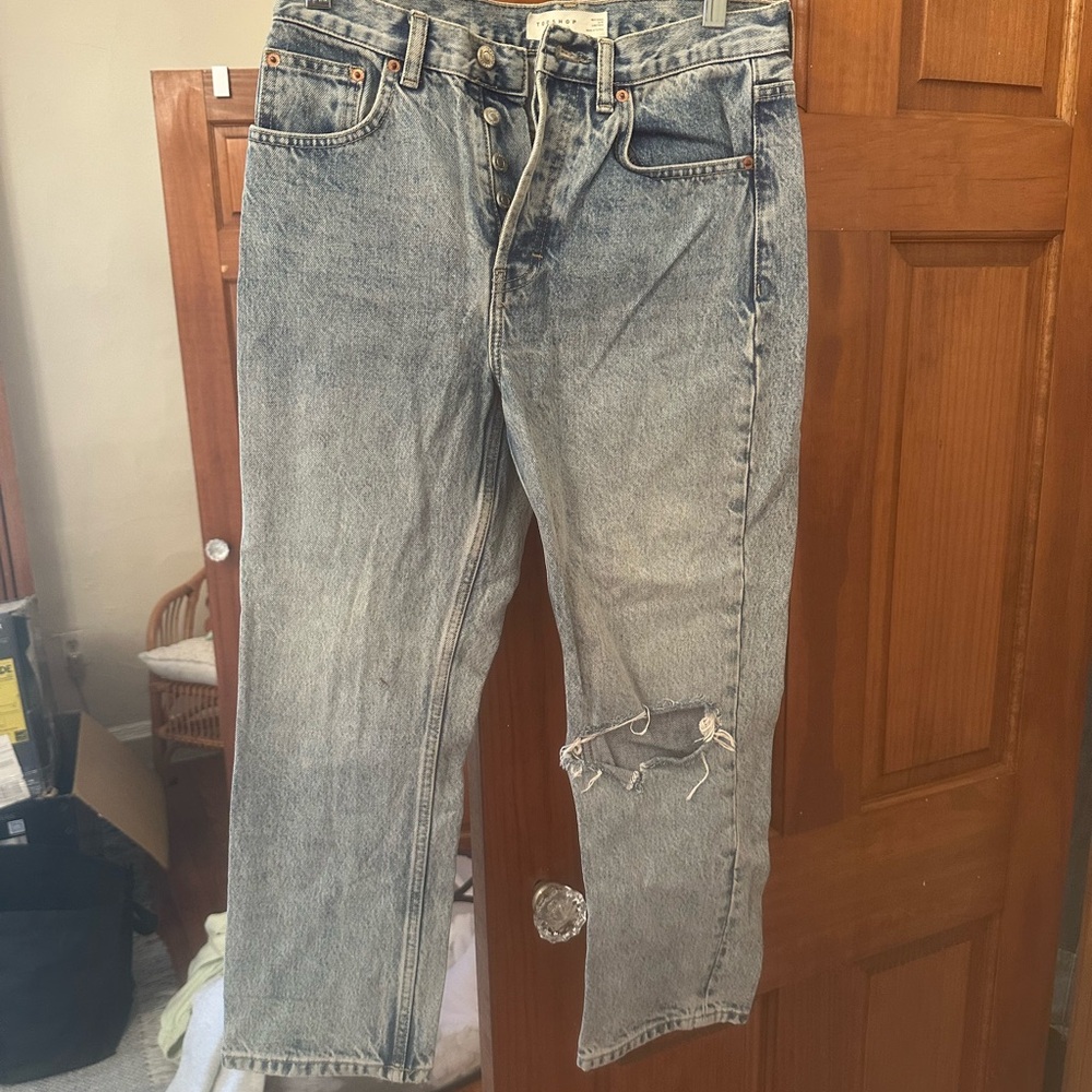 Classic Blue Jeans Topshop